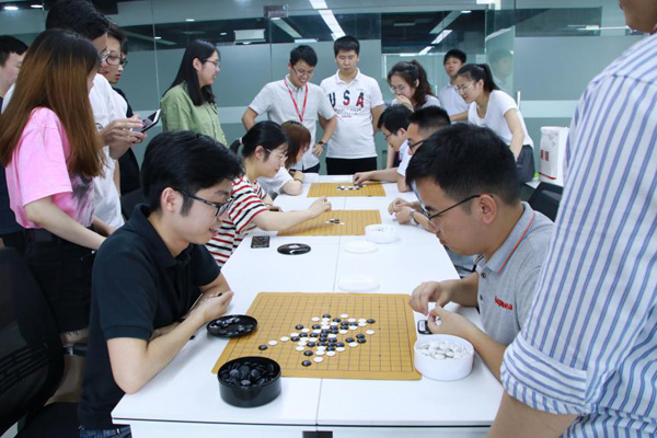 五子棋比賽現(xiàn)場